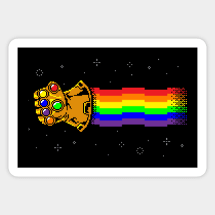 Nyan Gauntlet Sticker